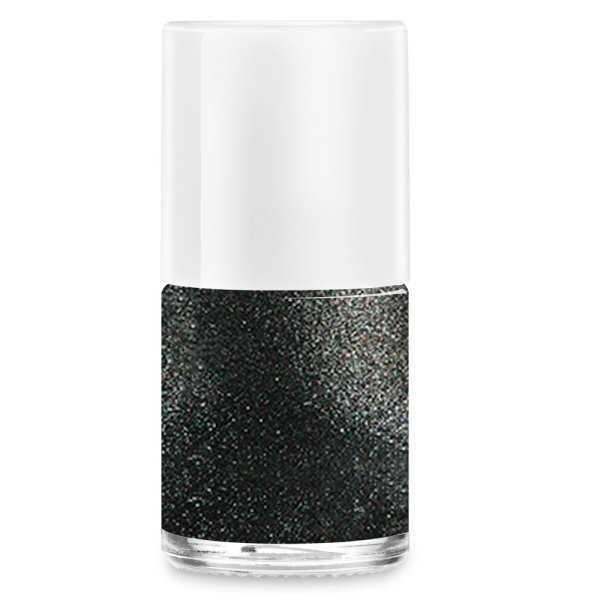 Nail polish bottle round, 12ml, lid white - cno 90121276