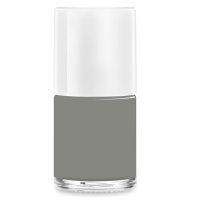 Nail polish bottle round, 12ml, lid white - cno 90121278
