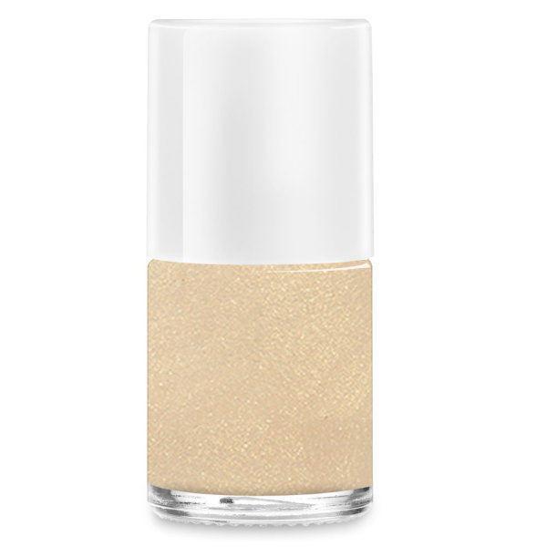 Nail polish bottle round, 12ml, lid white - cno 90121279