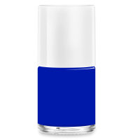 Nail polish bottle round, 12ml, lid white - cno 90121291