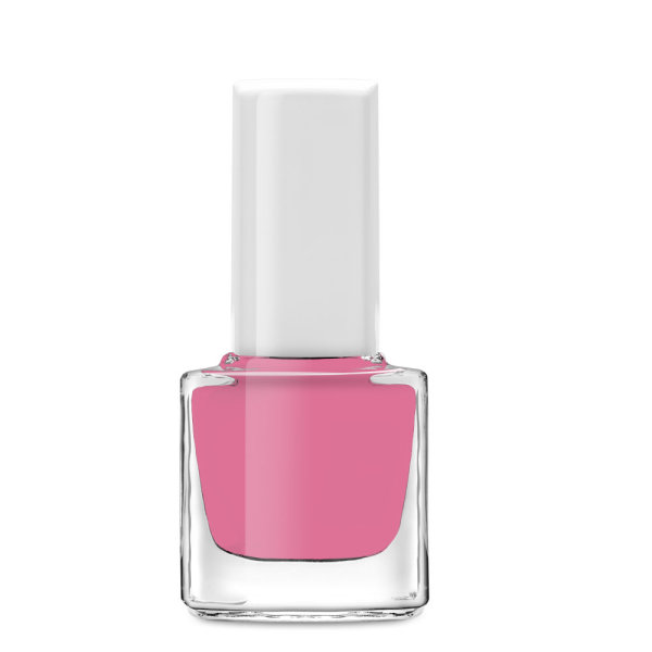 Nail polish bottle square, 9ml, lid white - cno 90121237