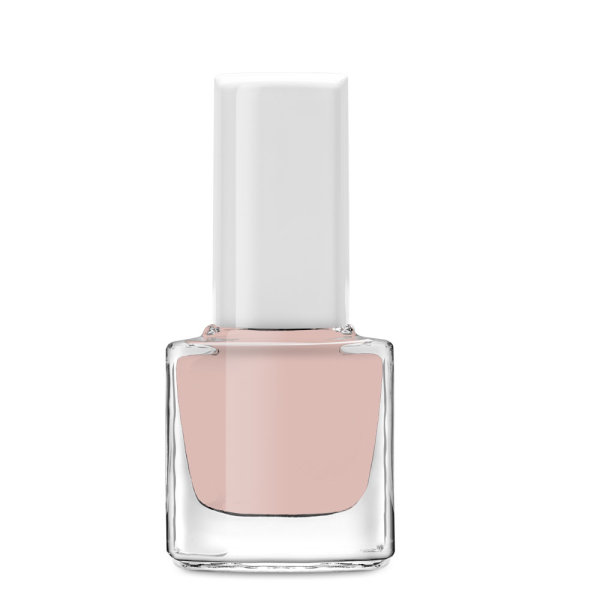 Nail polish bottle square, 9ml, lid white - cno 90121256