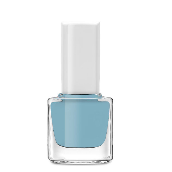 Nail polish bottle square, 9ml, lid white - cno 90121290