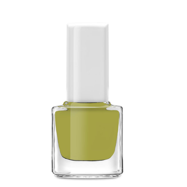 Nail polish bottle square, 9ml, lid white - cno 90121334