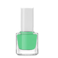Nail polish bottle square, 9ml, lid white - cno 90121344