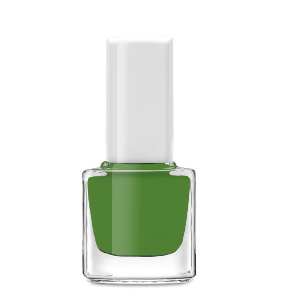 Nail polish bottle square, 9ml, lid white - cno 90121354