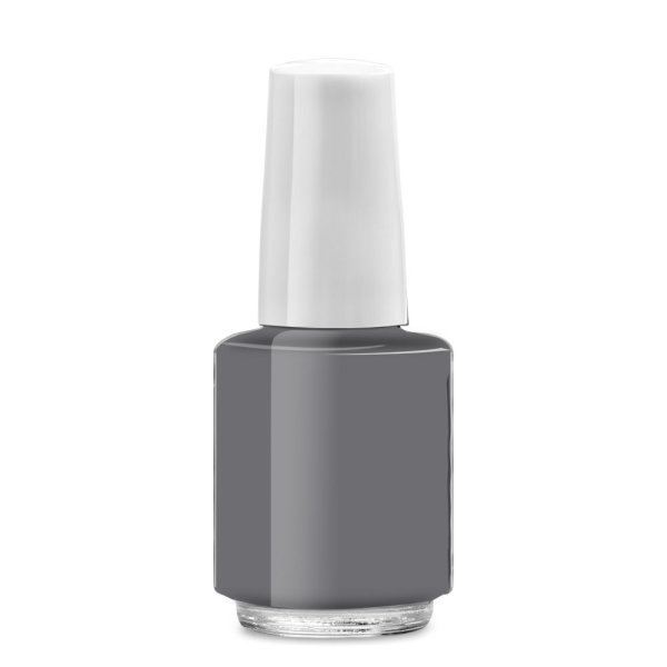 Nagellack Flasche rund, 4ml, Deckel weiß kurz - fnr 90121243