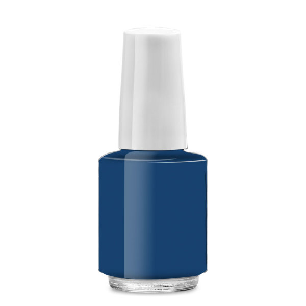 Nail polish bottle round, 4ml, lid white short - cno 90121292