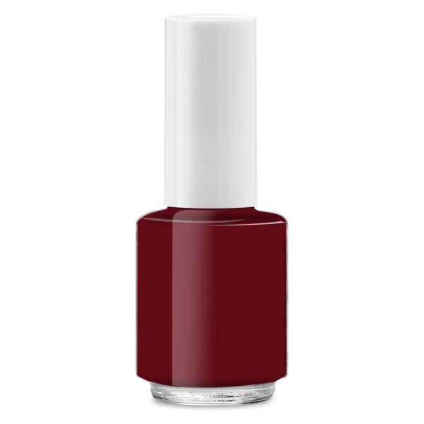 Nagellack Flasche rund, 4ml, Deckel weiß lang - fnr 90121208