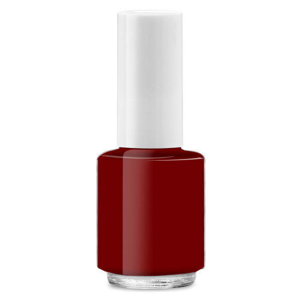 Nail polish bottle round, 4ml, lid white long - cno  90121217