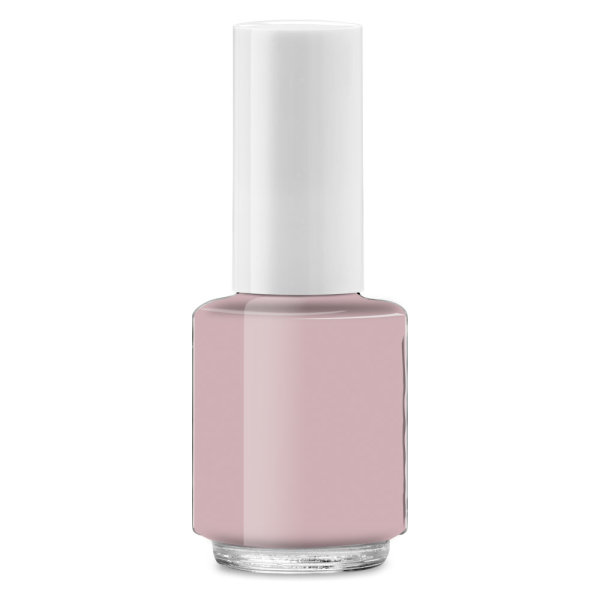 Nail polish bottle round, 4ml, lid white long - cno  90121257