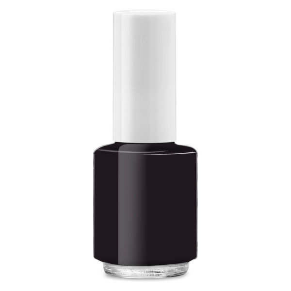 Nail polish bottle round, 4ml, lid white long - cno  90121274