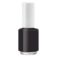 Nail polish bottle round, 4ml, lid white long - cno...