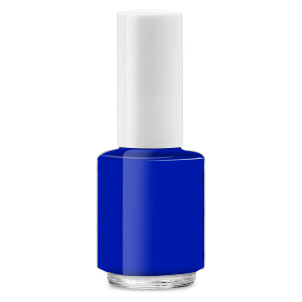 Nail polish bottle round, 4ml, lid white long - cno  90121291