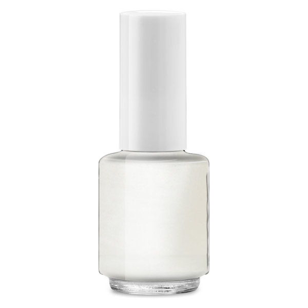 Nail polish bottle round, 4ml, lid white long - cno  90121298