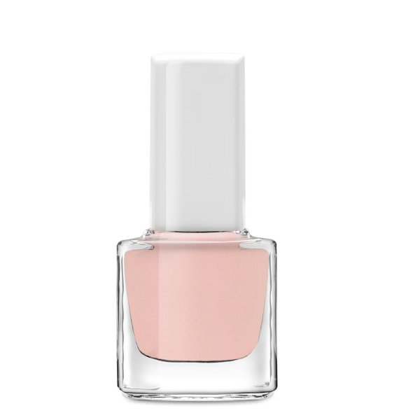 Base Coat Pink-Rosé bottle square, 9ml, lid white - fnr 90111016