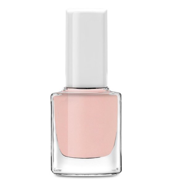 Base Coat Pink-Rosé bottle square, 11ml, lid white - fnr 90111016
