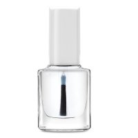 Fast Top Coat gloss bottle square, 11ml, lid white - fnr...