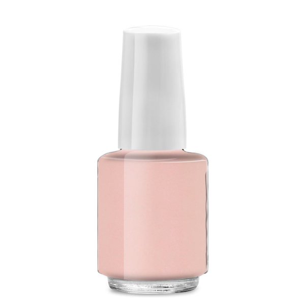 Base Coat Pink-Rosé bottle round, 4ml, lid white short - fnr 90111016