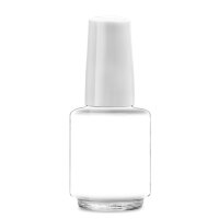 Flasche 04ml, Form Rund, Deckel wei&szlig;,