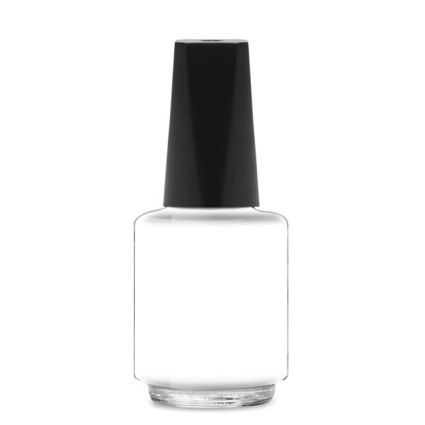 Flasche 04ml, Form Rund, Deckel schwarz,
